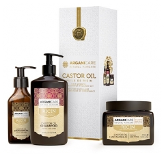 Arganicare Coffret Trio Acc&eacute;l&eacute;rateur de Croissance Ricin