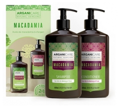 Arganicare Coffret Duo Hydratant R&eacute;parateur Macadamia