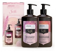 Arganicare Coffret Duo Lissant & Brillance Prot&eacute;ine de Soie