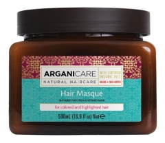 Arganicare Masque Nourrissant R&eacute;parateur Cheveux Color&eacute;s Argan