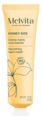 Melvita Honey SOS Cr&egrave;me Mains Nourrissante au Miel Bio 30 ml