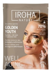 Iroha Nature Golden Youth Anti-&Acirc;ge et Raffermissant 2 Patchs Yeux