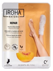 Iroha Masque Tissus Visage et Cou Hyaluronique Anti-&Acirc;ge