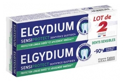Elgydium Sensiprotect Dentifrice Quotidien Dents Sensibles Lot de 2 x 75 ml