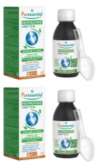 Puressentiel Respiratoire Sirop Toux Lot de 2 x 125 ml