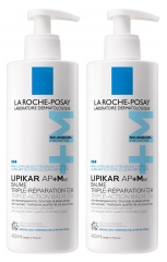 La Roche-Posay Lipikar AP+ Max Baume Triple-R&eacute;paration 72H Lot de 2 x 400 ml