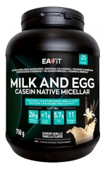 Eafit Construction Musculaire Milk & Egg 95 Micellaire 750 Grammes