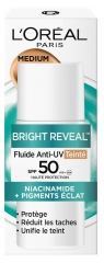 L'Or&eacute;al Paris Bright Reveal Fluide Anti-Uv Teint&eacute; Niacinamide SPF50+ 50 ml 