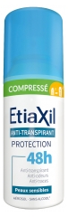 Etiaxil Anti-Transpirant Protection 48h Compress&eacute; Peaux Sensibles 100 ml