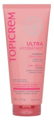 Topicrem Ultra Hydratant Gommage Doux 3en1 Peaux Sensibles Normales &agrave; S&egrave;ches 200 ml