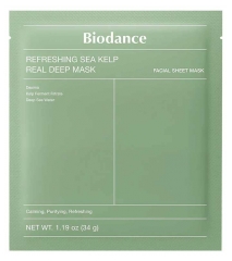 Biodance Refreshing Sea Kelp Real Deep Masque Visage 34 g