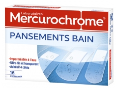 Mercurochrome Pansements Bain 16 Unit&eacute;s