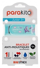 Parakito Bracelet Anti-Moustiques Rechargeable Junior 3+