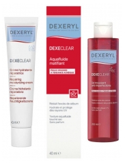 Soin Hydratant Matifiant Dexeclear pour une Peau &Eacute;quilibr&eacute;e et Nourrie