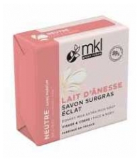 MKL Green Nature Lait d'&Acirc;nesse Savon Surgras &Eacute;clat Visage et Corps 100 g