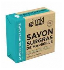 MKL Green Nature Algues de Bretagne Savon Surgras de Marseille 100 g