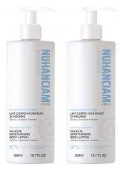 Lait Hydratant Corps Peaux D&eacute;shydrat&eacute;es Lot de 2 x 500 ml