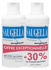 Saugella Dermoliquide Duo 2 x 500 ml / -30% Sur le Second Flacon