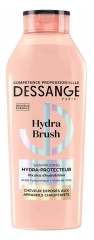 Dessange Hydra Brush Shampoing Hydra-Protecteur Cheveux Expos&eacute;s aux Appareils Chauffants 280 ml
