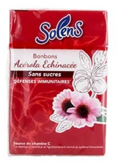 Solens Bonbons Ac&eacute;rola Echinac&eacute;e Sans Sucres 66 g