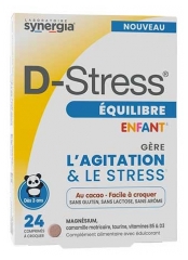 Synergia D-Stress &Eacute;quilibre Enfant 24 Comprim&eacute;s &agrave; Croquer