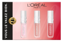 L'Or&eacute;al Paris Plump Ambition Hyaluronic Huile &agrave; L&egrave;vres Repulpante Coffret Trio