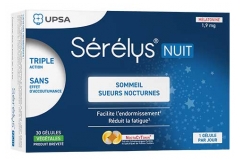 Sommeil&eacute;r&eacute;lys&reg; Nuit - Compl&eacute;ment Alimentaire &agrave; Base de Plantes Pour Les Troubles du - Endormissement (2) - Fatigue (1 ; 3) - Nervosit&eacute; (3) - 30 G&eacute;lules