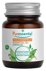 Compl&eacute;ment alimentaire Puressentiel Huile Essentielle Ravintsara - 60 capsules Bio