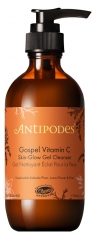 Antipodes Gospel Vitamin C Gel Visage Nettoyant &Eacute;clat 200 ml