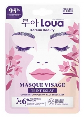 Loua Masque Visage en Tissu Teint &Eacute;clat