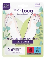 Loua Masque Pieds Exfoliant 1 Paire de Chaussettes 40 ml