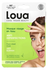Loua Masque Visage en Tissu Anti-Imperfections