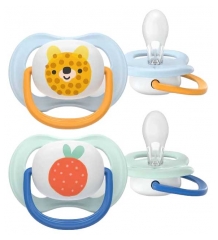 Avent Ultra Air Happy 2 Sucettes 0-6 Mois
