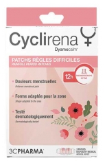 3C Pharma Cyclirena Dysmecalm Patchs R&egrave;gles Difficiles 3 Unit&eacute;s