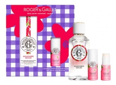 Roger & Gallet Gingembre Rouge Coffret Eau Parfum&eacute;e Bienfaisante 100 ml & Parfum Solide Bienfaisant 5 g Cadeau