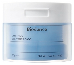 Biodance Cera-Nol Gel Toner Pads Disques Tonifiants 60 Unit&eacute;s