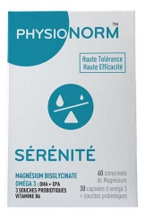 Laboratoire Immubio Physionorm S&eacute;r&eacute;nit&eacute; 30 Jours 60 Comprim&eacute;s + 30 Capsules 
