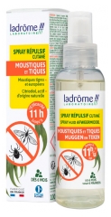 Ladr&ocirc;me Spray Moustiques et Tiques R&eacute;pulsif Cutan&eacute; 100 ML