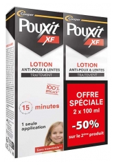 Pouxit Lotion Traitement Anti-Poux & Lentes 2 x 100 ml