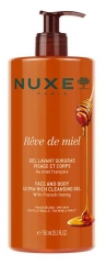 Nuxe R&ecirc;ve de Miel Gel Lavant Surgras Visage et Corps 750 ml