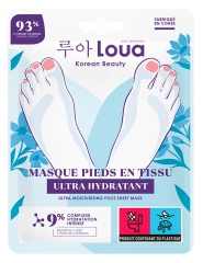 Loua Masque Pieds en Tissu Ultra-Hydratant