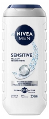 Nivea Men Sensitive Gel Douche 3en1 Corps Visage et Cheveux 250 ml