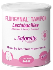 Saforelle Florgynal&reg; Tampon - Bo&icirc;te de 12 Tampons Normal