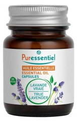 Huile Essentielle de Lavande Vraie Bio en Capsules - 60 Capsules