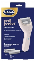 Scholl Pedi Perfect R&acirc;pe &Eacute;lectrique + 2 Recharges NanoTech