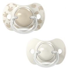 Suavinex Birdies 2 Sucettes &agrave; T&eacute;tines Sym&eacute;triques SX Pro de 6 &agrave; 18 Mois
