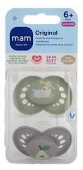 MAM Sucette Original 6+ Mois - Silicone X2