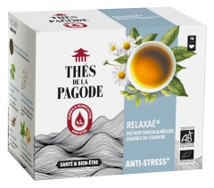 Th&eacute;s de la Pagode Th&eacute; Relaxa&eacute; 18 Sachets Pagode
