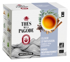 Th&eacute;s de la Pagode Infusion Respiration Zen 18 Infusettes