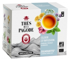 Th&eacute;s de la Pagode Infusion Taille de Geisha Bio 18 Infusettes